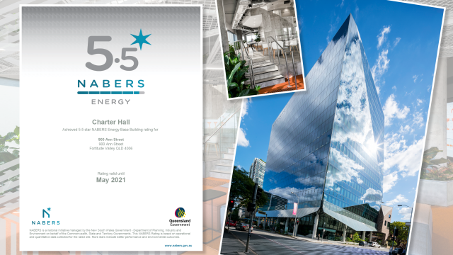 900 Ann Street exceeds NABERS Energy rating goal
