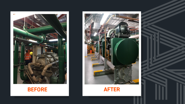 VAE successfully completes the central plant upgrade at
