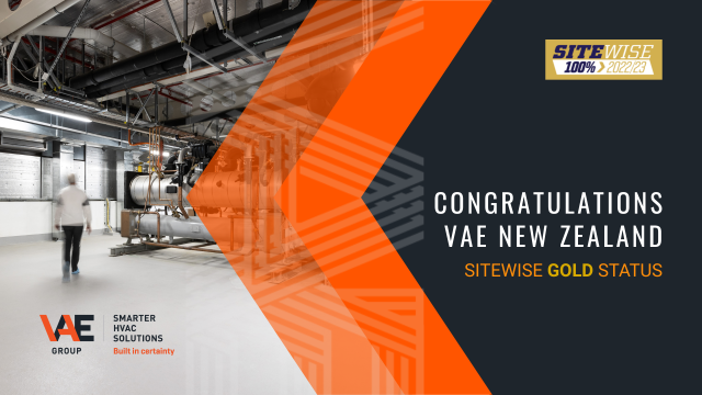 Sitewise GOLD Status for VAE NZ