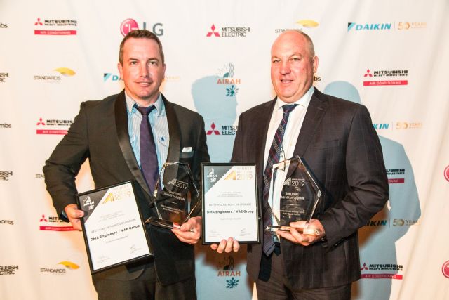 Best HVAC Retrofit or Upgrade AIRAH Awards 2019