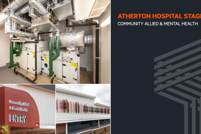 Atherton Hospital Stage One Complete