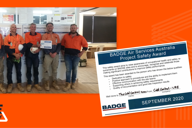 BADGE SAFETY AWARD