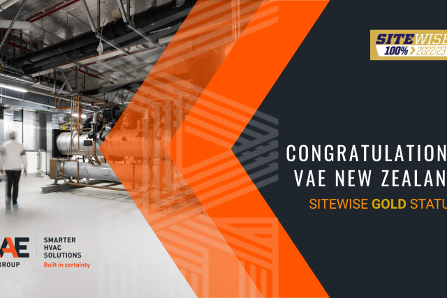 Sitewise GOLD Status for VAE NZ
